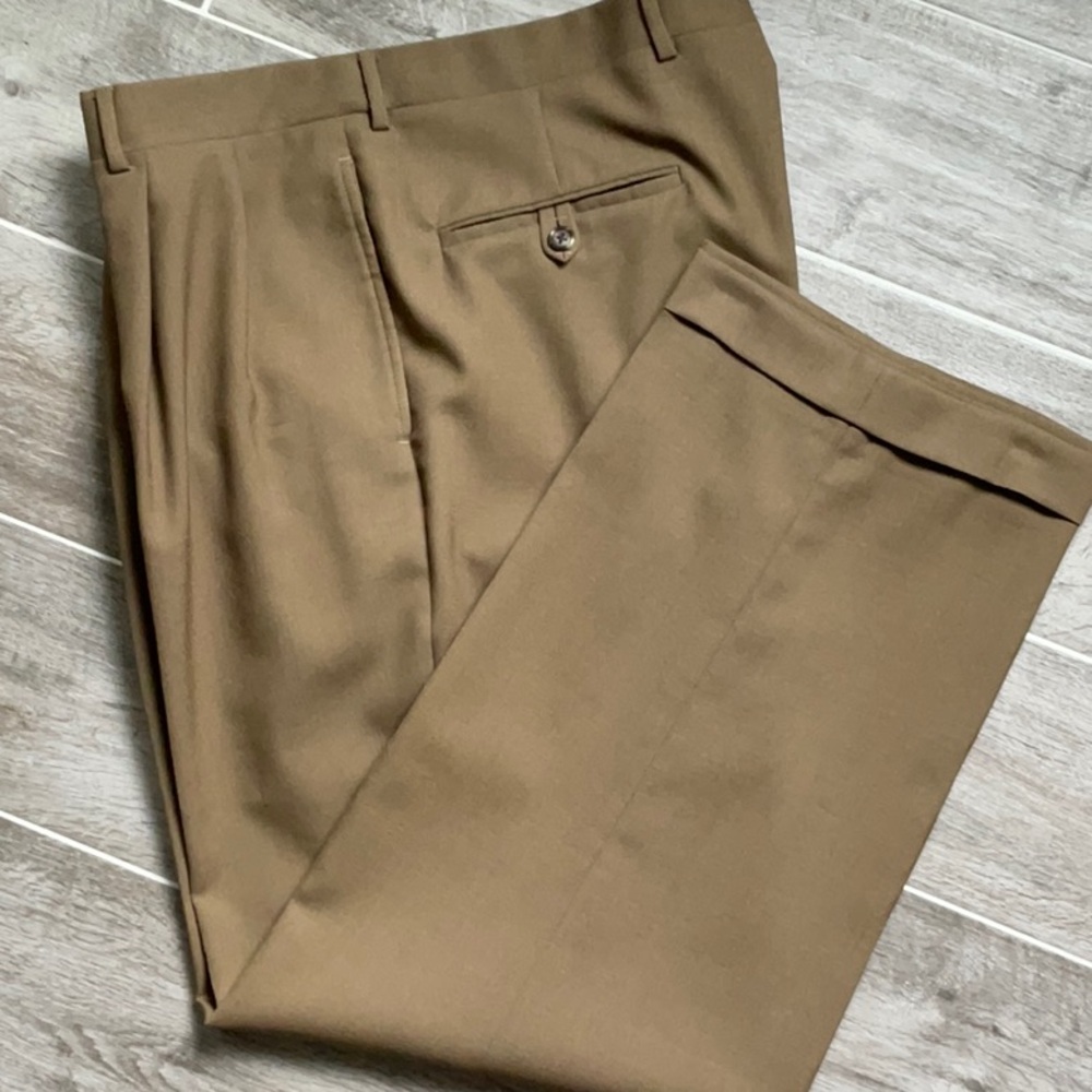 Corbin Mens Brown Dress Pant 35/29